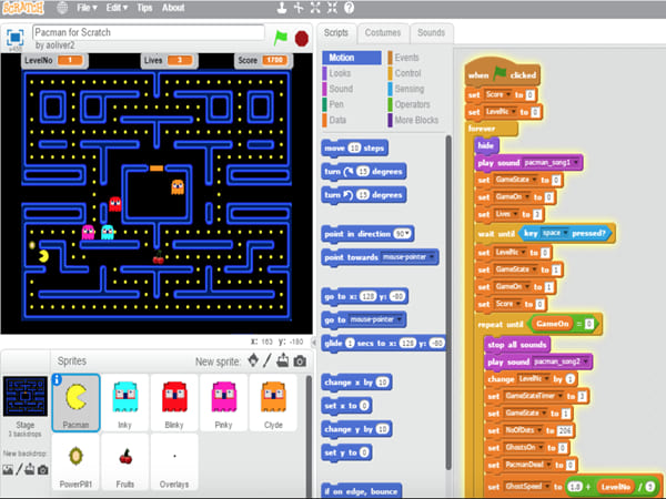 Разработка игр в Scratch